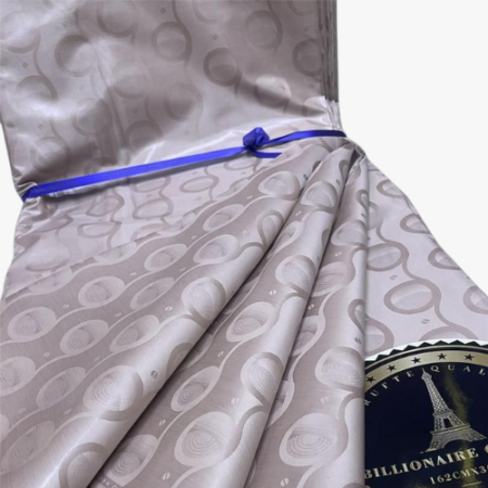 Bazin Riche Super Gold couleur gris clair