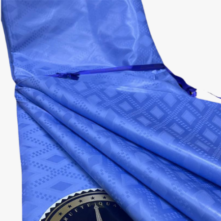 Bazin Riche Super Gold couleur bleu