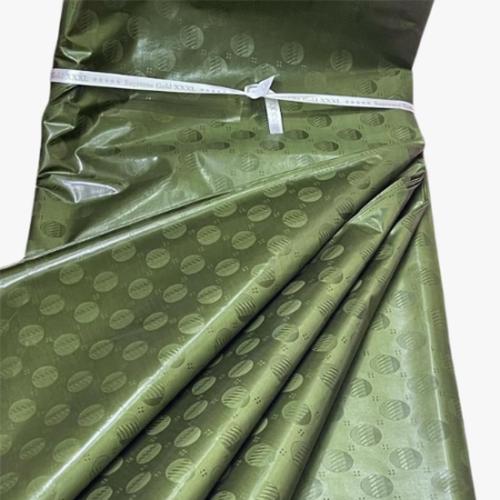 Bazin Riche Super Gold couleur vert