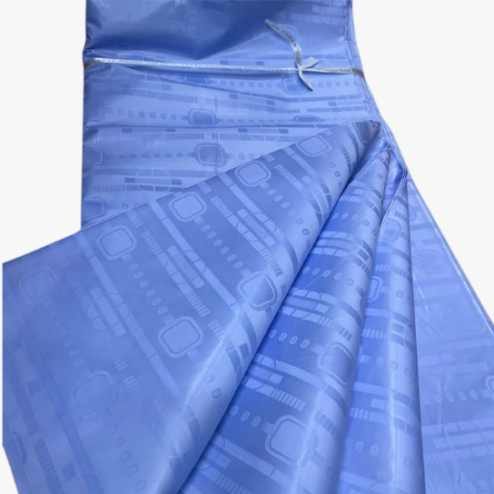 Bazin Riche Super Gold couleur bleu ciel