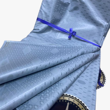 Bazin Riche Super Gold couleur bleu clair