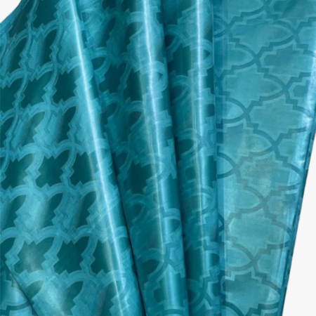 Getzner original couleur Bleu Turquoise Par mètre