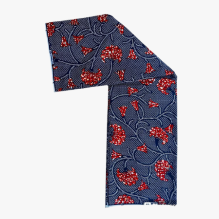 Tissu Wax Hitarget Bleu  12 yards