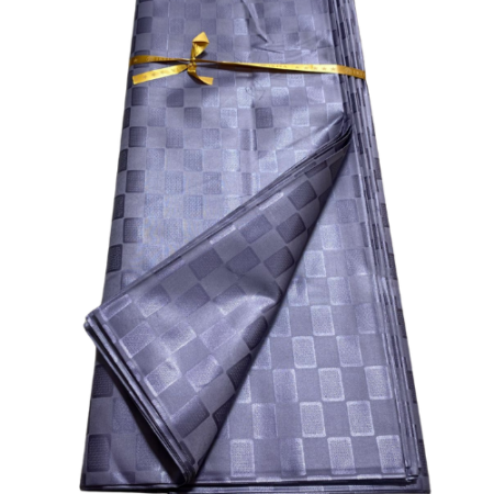 Bazin violet foncé par mètre