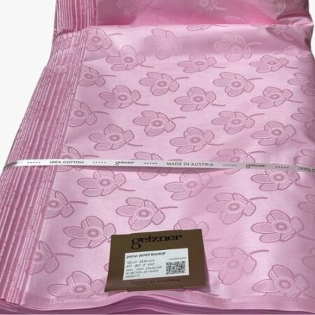 Bazin getzner rose par métre