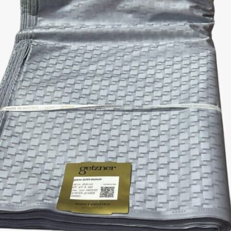 Bazin getzner gris par métre