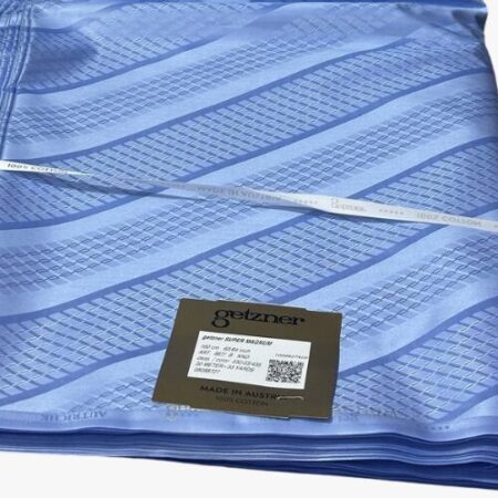 Bazin getzner bleu clair par métre