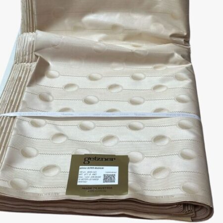 Bazin getzner beige clair par métre
