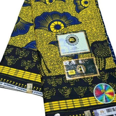 Wax engel jaune 12 yards